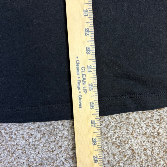 Vintage 1989 Jerzees Pfeiffer College Spectrum T-Shirt Mens Large Black 80s Tee - Picture 8 of 10